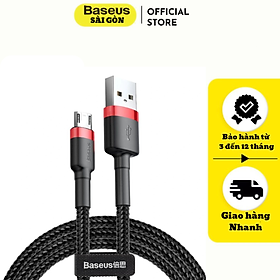 Mua Cáp sạc  Baseus Cafule Micro USB 2.4A nhanh truyền dữ liệu tốc độ cao cho CAMKLF- Hàng chính hãng
