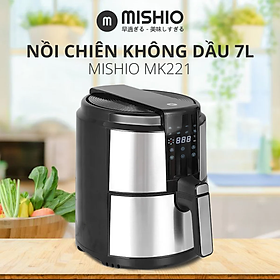 Nồi Chiên Không Dầu Mishio MK221 5 Lít - Hàng chính hãng