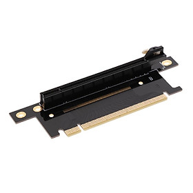 Thẻ Riser Bộ Chuyển đổi PCI Express 16X 90 độ Cho Khung Máy Chủ Máy Tính 2U