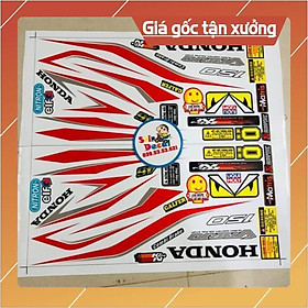 Tem rời dành cho Vario trắng đỏ