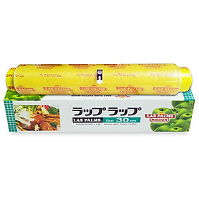 Mua Màng bọc bảo quản thực phẩm Las Palms 30cmx200 120m bám dính co vã tốt trên  mọi bề mặt  dùng hâm nóng thức ăn trong lò vi sóng và bảo quản thực phẩm trong tủ lạnh