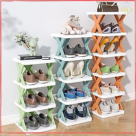 Mua Kệ Để Giày Dép Chữ X Đa Năng 5 Tầng Hiện Đại
