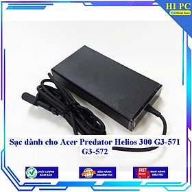 Sạc dành cho Acer Predator Helios 300 G3-571 G3-572 - Kèm Dây nguồn - Hàng Nhập Khẩu