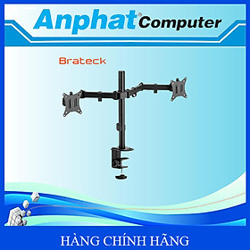 Giá Treo 2 Màn Hình LCD Gắn Bàn Brateck LDT66-C024 (17"-32") – Hàng Chính Hãng