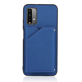 Ốp điện thoại da màu trơn kiểu ví đế lật cho XIAOMI REDMI NOTE 10 PRO MAX NOTE 9S NOTE 9 PRO MAX 9A 9C 9T