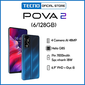 Mua Tecno Pova 2 6GB l 128GB - Điện Thoại Thông Minh Chiến Game Cực Đỉnh - Hàng Chính Hãng