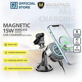 Mua Đế sạc Ôtô MicroPack POWER MOTOR MAGNETIC MCC-15WM Sạc Không Dây 15W Hàng Chính Hãng