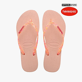 HAVAIANAS - Dép kẹp nữ Slim Logo Metallic 4119875