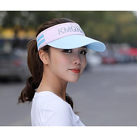 Nón kết nưa đầu thể thao nữ, mũ lưỡi trai nửa đầu chơi tennis- golf cao cấp