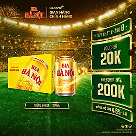 Bia Hà Nội - Thùng 24 lon 330ml