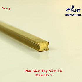 Nẹp Đồng H5.5 giá 1m, sản xuất tại VN, nẹp đồng thau dùng trang trí, chống trơn trượt, chạy ron đá hoa cương