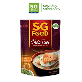 Hình ảnh Cháo Tươi Sài Gòn Food Cá Hồi & Đậu Hà Lan 240g