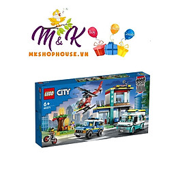 LEGO City 60371 Trụ Sở Cứu Hộ Khẩn Cấp (706 Chi Tiết)