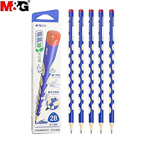 Hộp 12 cây bút chì gỗ định vị M&G - AWP30717 - 2B