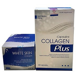 Sữa rửa mặt Collagen Plus và White Skin Serum