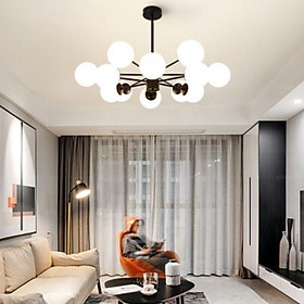 Mua Đèn chùm PIROY 12 bóng cao cấp trang trí nhà cửa hiện đại  sang trọng - Kèm bóng LED chuyên dụng.