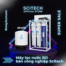 Máy lọc nước RO bán công nghiệp Scitech 30L/H - Hàng chính hãng