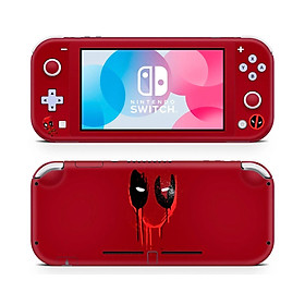 Mua Skin decal dán Nintendo Switch Lite mẫu Dead Pool (dễ dán  đã cắt sẵn)