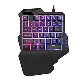 Mua Bàn Phím Hsv G30 1.6m Có Dây + Đèn Led Nền 35 Phím Cho Lol / Pubg / Cf