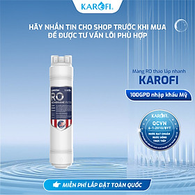 Mua Màng RO 100GPD nhập khẩu Mỹ tháo lắp nhanh - Smart connect - Màng RO Purifim 100GPD KAROFI 3.0 (XL) - Hàng Chính Hãng