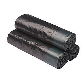 Drawstring Trash Bags 45 Count (Pack of 1) Leakproof Handheld Garbage Can Liners 17×19in Hygienic Waste Basket Liners