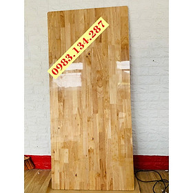 Mặt bàn gỗ cao su dài 50cm rộng 50cm, 40cm, 30cm, 20cm, 10cm phun bóng 2 mặt hàng loại 1 đẹp Free Ship