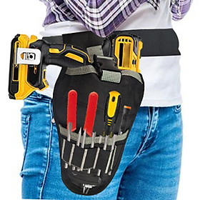Tool Bag Portable Drill Driver Holster Electrician Tool Bag Pouch Waist Storage Pocket