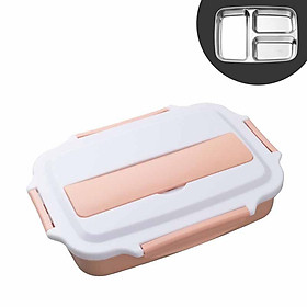 Mua  SGFS99  Hộp cơm giữ nhiệt văn phòng  TIỆN LỢI  đựng cơm chia ngăn 1100ml - 1500ml có muỗng + đũa