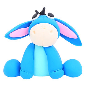 Nhân Vật Hoạt Hình Lừa Xanh Dona Clay HHL01