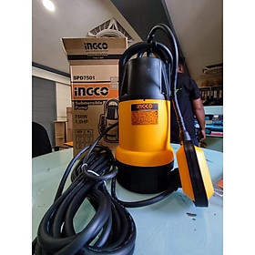 Mua MÁY BƠM CHÌM NƯỚC THẢI 750W (13000L/H) INGCO SPD7501- HÀNG CHÍNH HÃNG