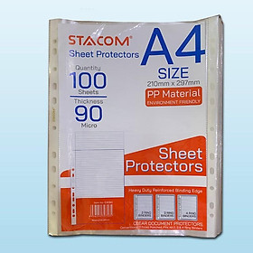 Bìa lá 11 lỗ 35/40/50/70/90 micro STACOM