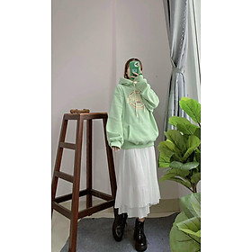 Áo Khoac Hoodie Unisex AUDIENCE Logo Thêu Cực Nét - Form Rộng Hàn Quốc - Khoác Thu Đông