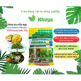 Phân bón hỗn hợp Growmore Phoska 0-52-34 túi 1kg