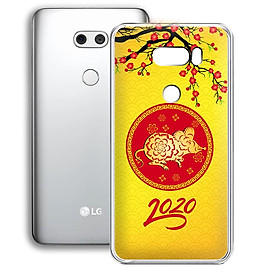 Ốp lưng điện thoại LG V30 - 01253 7943 HPNY2020 03 - Chúc mừng năm mới - Xuân Canh Tý 2020 - Silicon dẻo - Hàng Chính Hãng