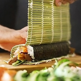 Hình ảnh Mành tre cuộn Sushi cao cấp chống mốc nội địa Nhật Bản (cỡ to)