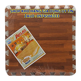 Thảm xốp vân gỗ Âu Lạc 60x60 cm ( bộ 4 tấm)