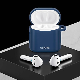 Mua Xanh - Bao case silicon siêu mỏng cho tai nghe Huawei Freebuds 2 / Freebuds 2 Pro hiệu Usams BH-501 (Mỏng 0.8mm  chống vân tay  chống bám bẩn  vật liệu cao cấp) - Hàng nhập khẩu