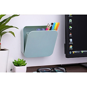 Mua KỆ ĐỰNG ĐỒ DÁN TƯỜNG ĐA NĂNG ABS JAPAN (Bộ 2 cái Xanh và Hồng)