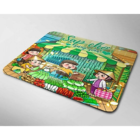 Mua Miếng lót chuột mẫu Sạp Chợ (20 x 24 cm)
