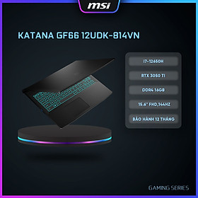 Mua MSI Laptop Gaming Katana GF66 12UDK-814VN|i7-12650H|RTX 3050 Ti|DDR4 16GB| 512GB SSD|15.6  FHD 144Hz  Hàng chính hãng 