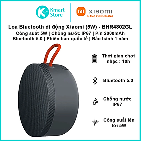 Mua Loa Bluetooth ngoài trời Xiaomi BHR4802GL | Chống nước IP67 | Thời gian chơi nhạc 10h | Bản quốc tế | Bảo hành 1 năm | Hàng Chính Hãng