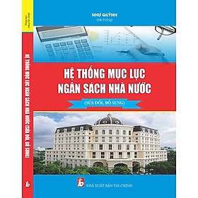 Hệ thống Mục lục Ngân sách nhà nước Sửa đổi, bổ sung