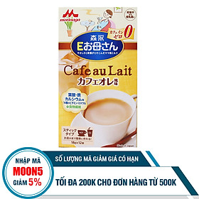 Sữa Bầu Morinaga Nội Địa Vị Cà Phê (12 Gói x 18g)