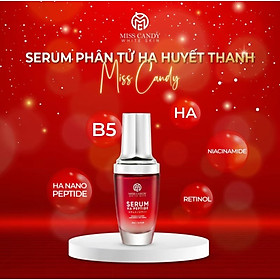 Serum Phân Tử HA Huyết Thanh MISS CANDY 30ml Giúp Cấp Ẩm Chuyên Sâu, Tăng Sinh Collagen, Tăng Cường Dưỡng Trắng, Tái Sinh Làn Da, Chống Lão Hóa Da _  PHỤNG BEAUTY