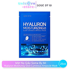 Mặt nạ giấy Some By Mi Hyaluron Moisturing Glow Luminous Ampoule Mask