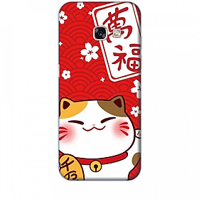 Ốp lưng dành cho điện thoại  SAMSUNG GALAXY A3 2017 Mèo Thần Tài Mẫu 2
