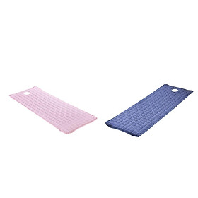 2pcs Spa Massage Table Mattress Beauty Bed Sheet Cover Pads 75x28inch Pink/Blue