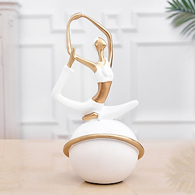 Mua Tượng Cô Gái Yoga Cao Cấp Trang Trí Nội Thất Phòng Khách  Tủ Sách  Phòng Tập Yoga Mẫu 3208