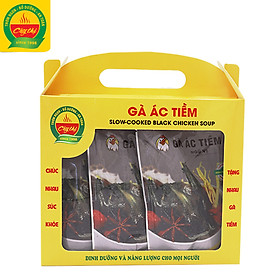 Combo 3 gói Gà Ác Tiềm thương hiệu Cây Thị