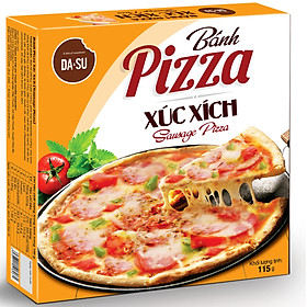 Bánh Pizza xúc xích Da&Su đông lạnh 115g